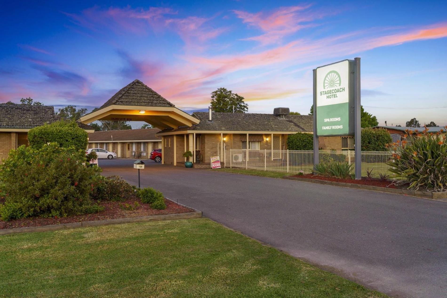 Stagecoach Motel Wodonga Exterior foto