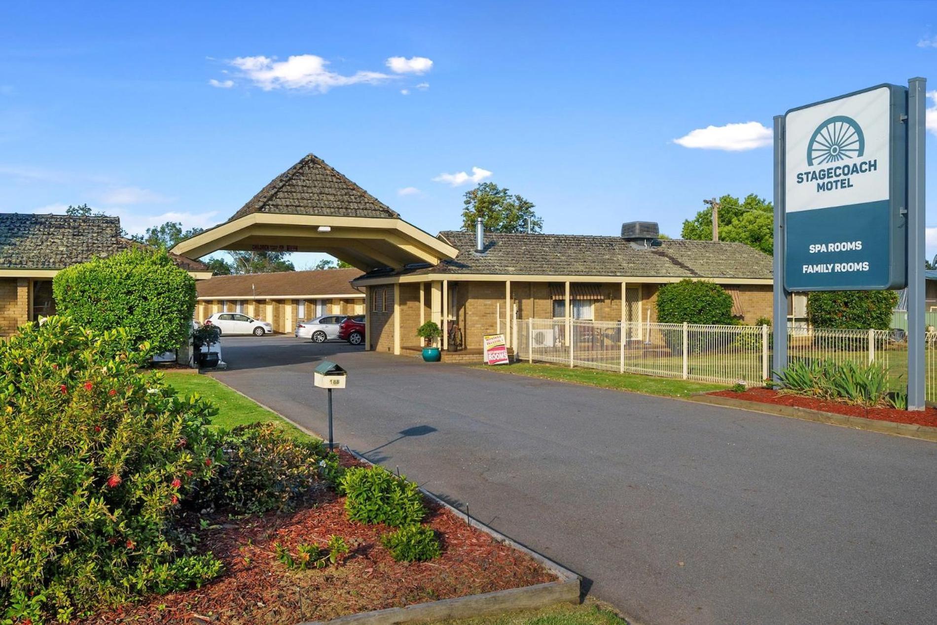 Stagecoach Motel Wodonga Exterior foto